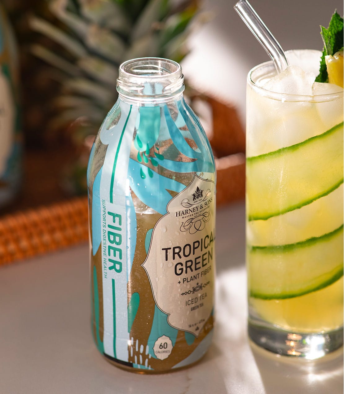 Product Image: Tropical Green + Plant Fiber Iced Tea