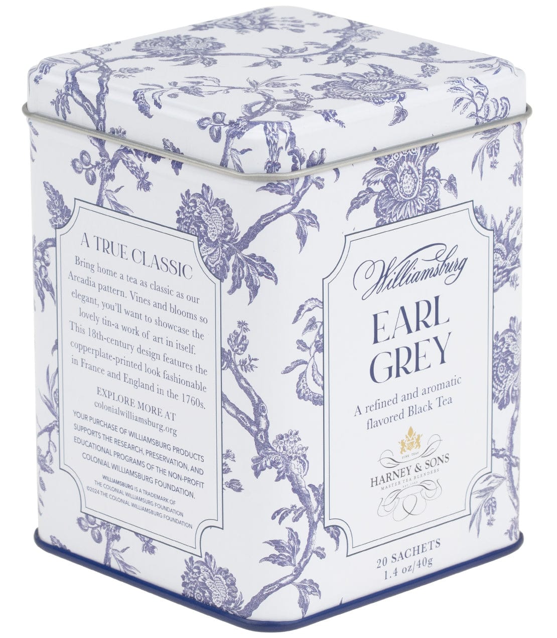 Williamsburg Earl Grey, Tin of 20 Sachets image