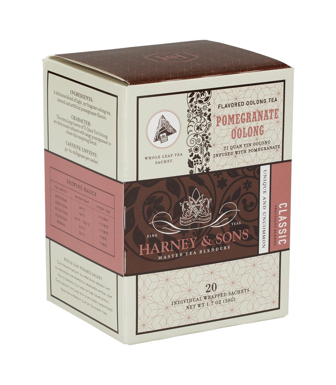 Pomegranate Oolong, Box of 20 Individually Wrapped Sachets image
