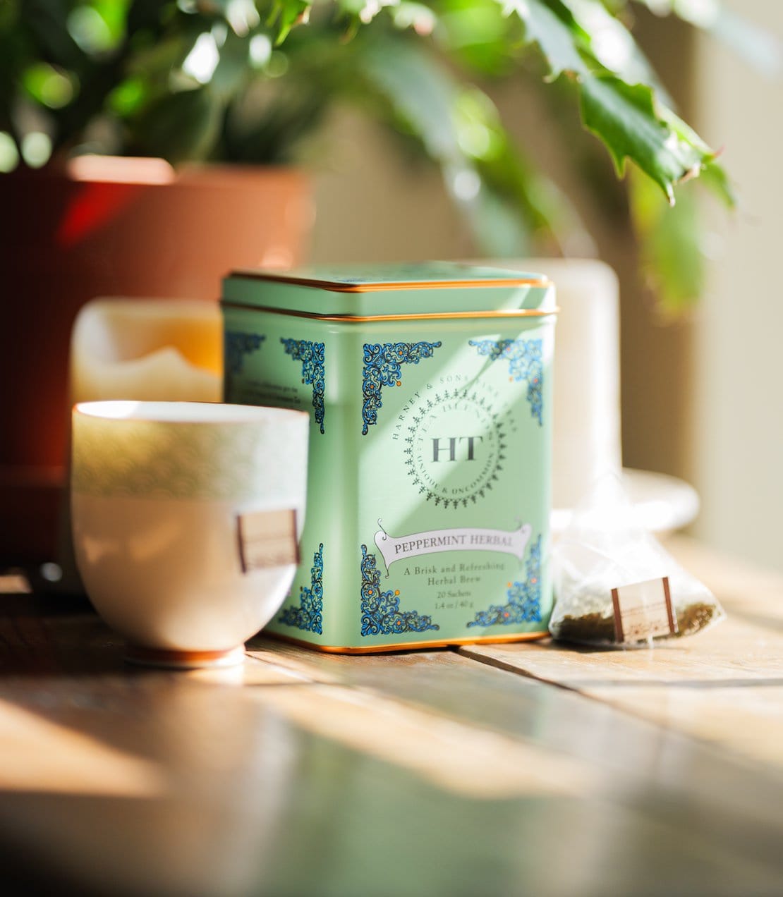 Product Image: Peppermint Herbal, HT Tin of 20 Sachets