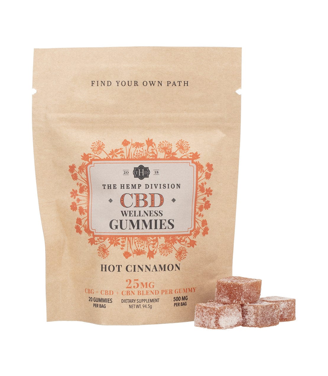 Hot Cinnamon Hemp Wellness Gummies image