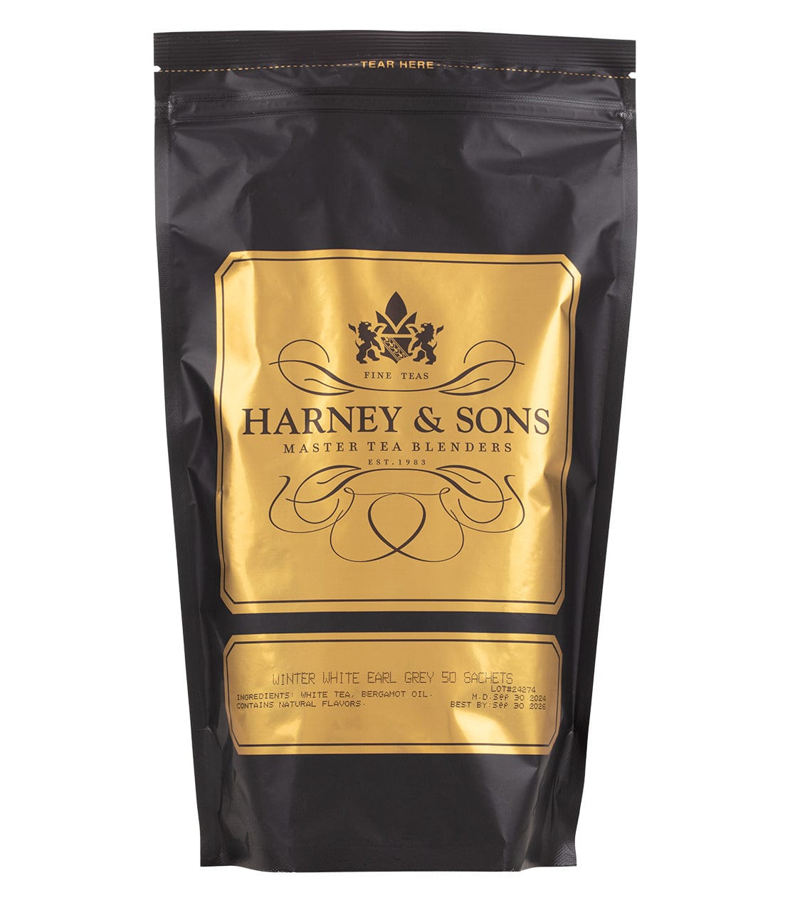 Winter White Earl Grey, Bag of 50 Sachets image