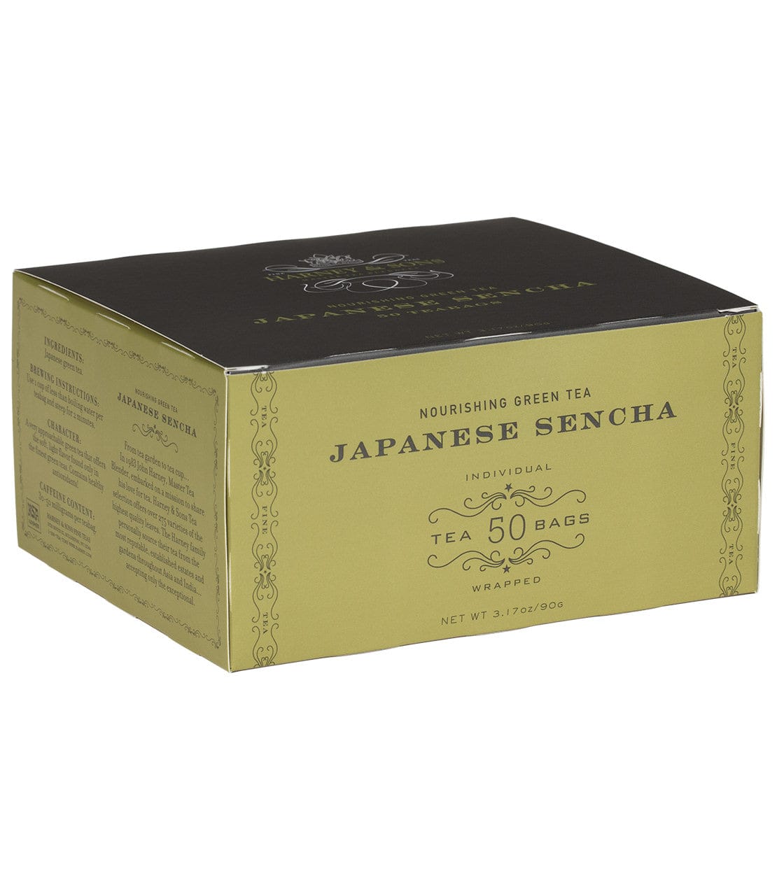 Japanese Sencha, Box of 50 Wrapped Teabags image