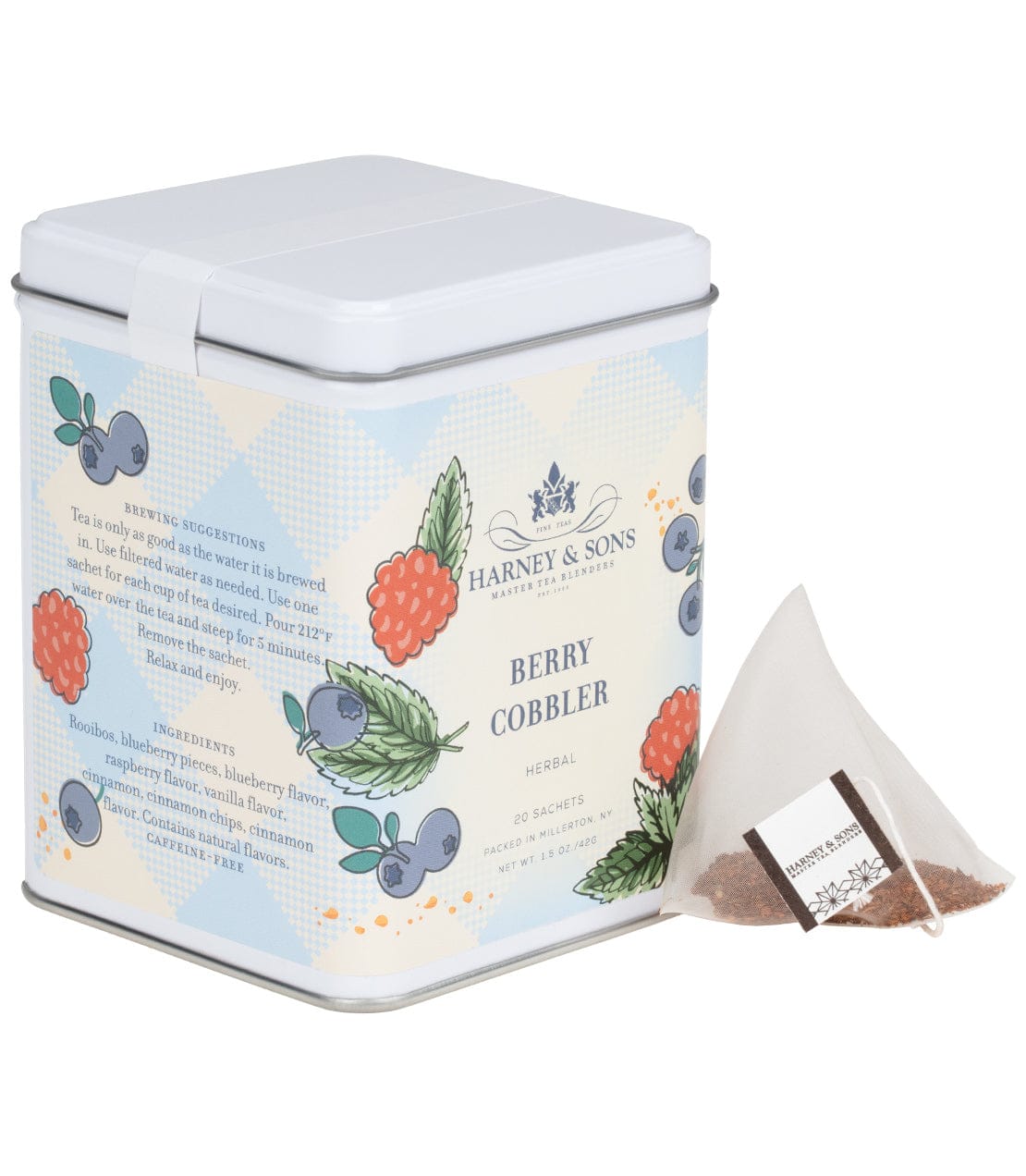 Product Image: Berry Cobbler, Tin of 20 Sachets
