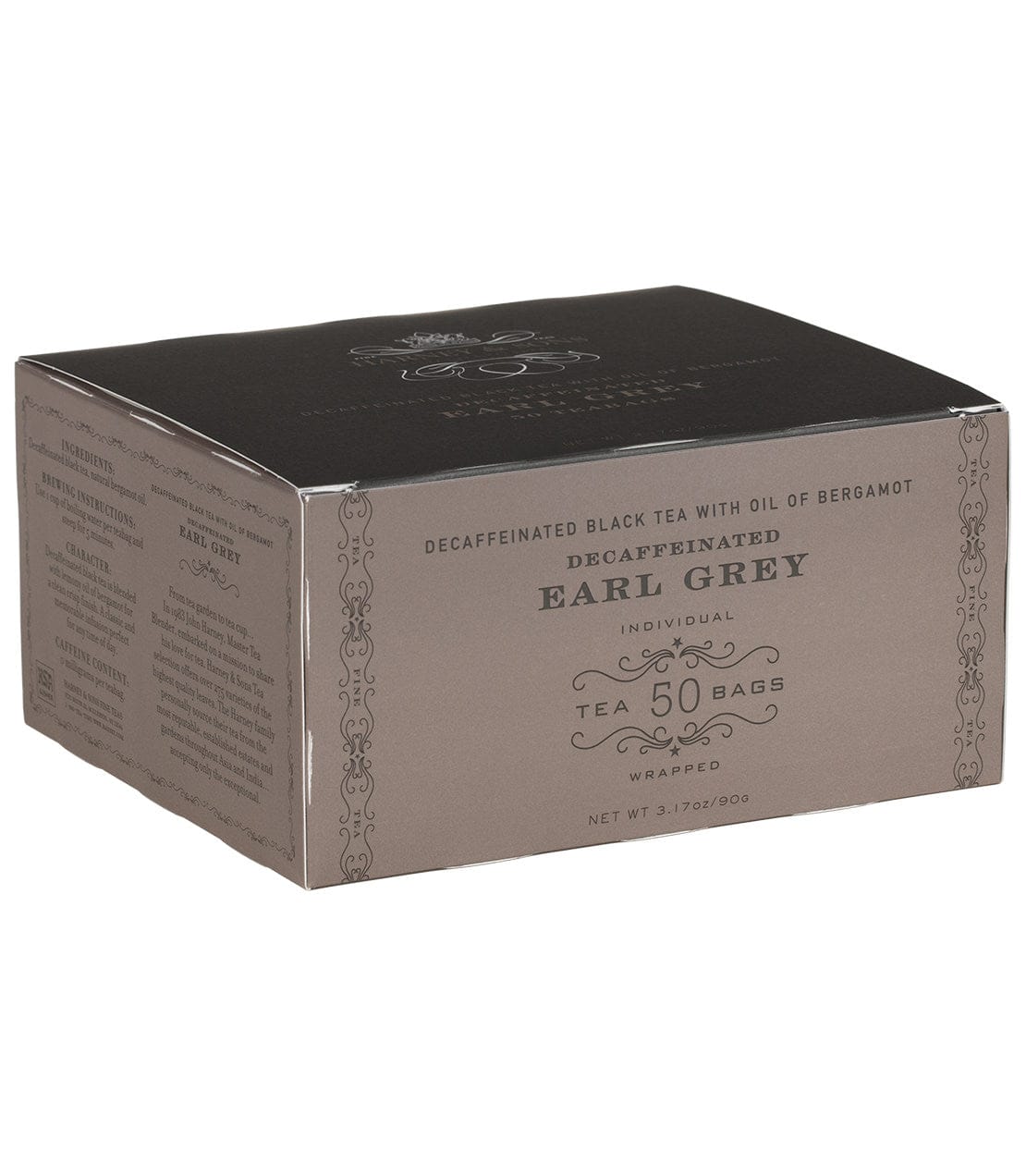 Decaf Earl Grey, Box of 50 Wrapped Teabags image