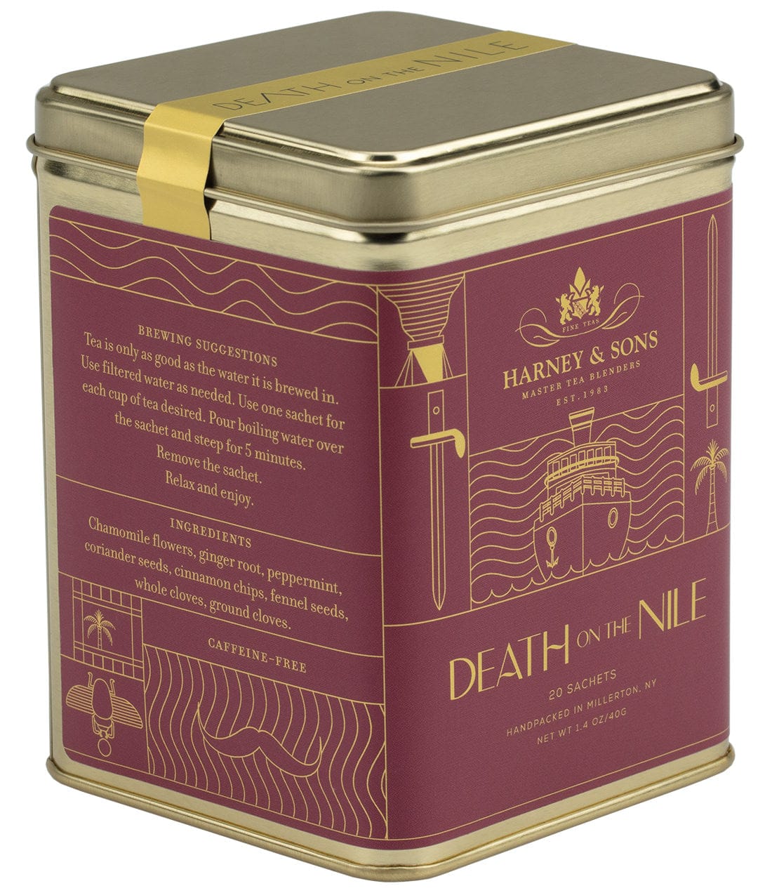 Death on the Nile, Tin of 20 Sachets image