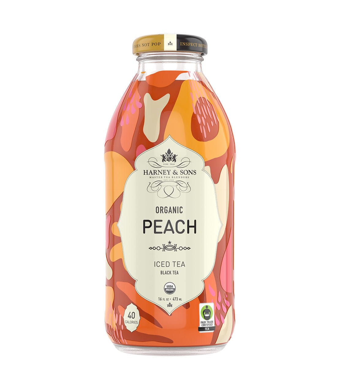 Organic Peach Iced Tea image
