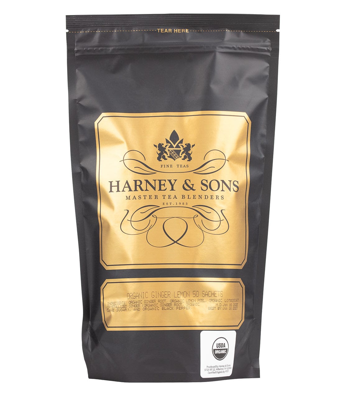 Product Image : Organic Ginger Lemon, Bag of 50 Sachets