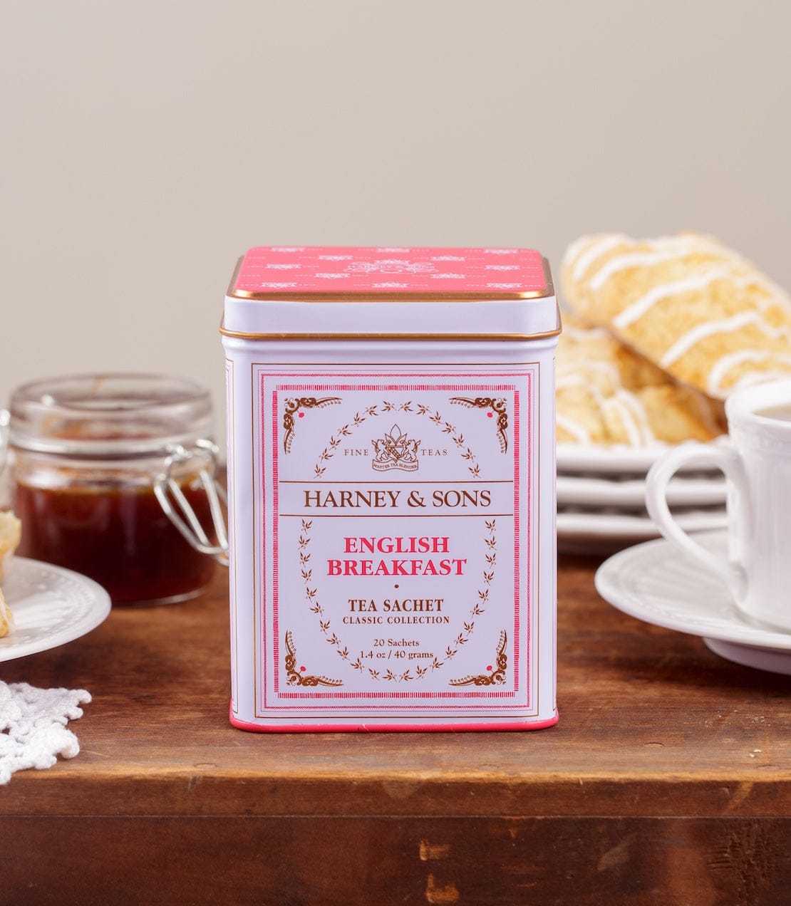 English Breakfast, Classic Tin of 20 Sachets image