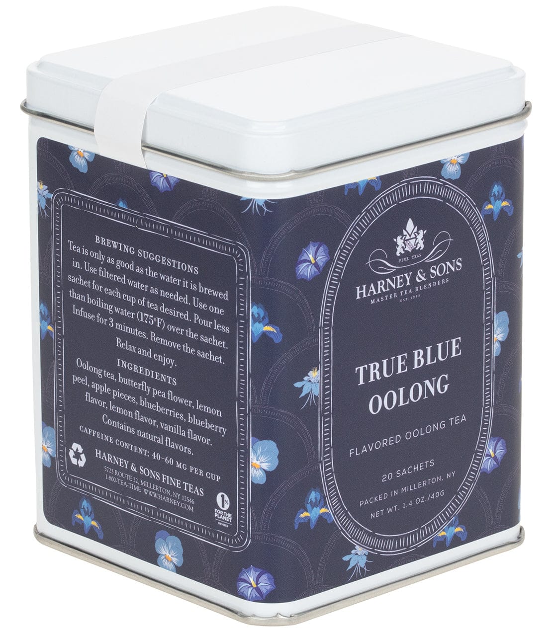 True Blue Oolong, Tin of 20 Sachets image