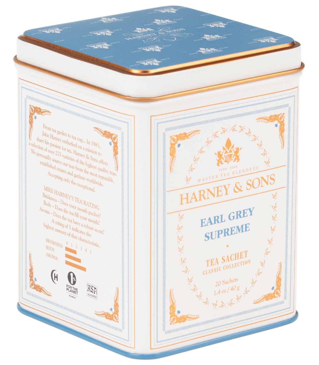 Product Image: Earl Grey Supreme,  Classic Tin of 20 Sachets