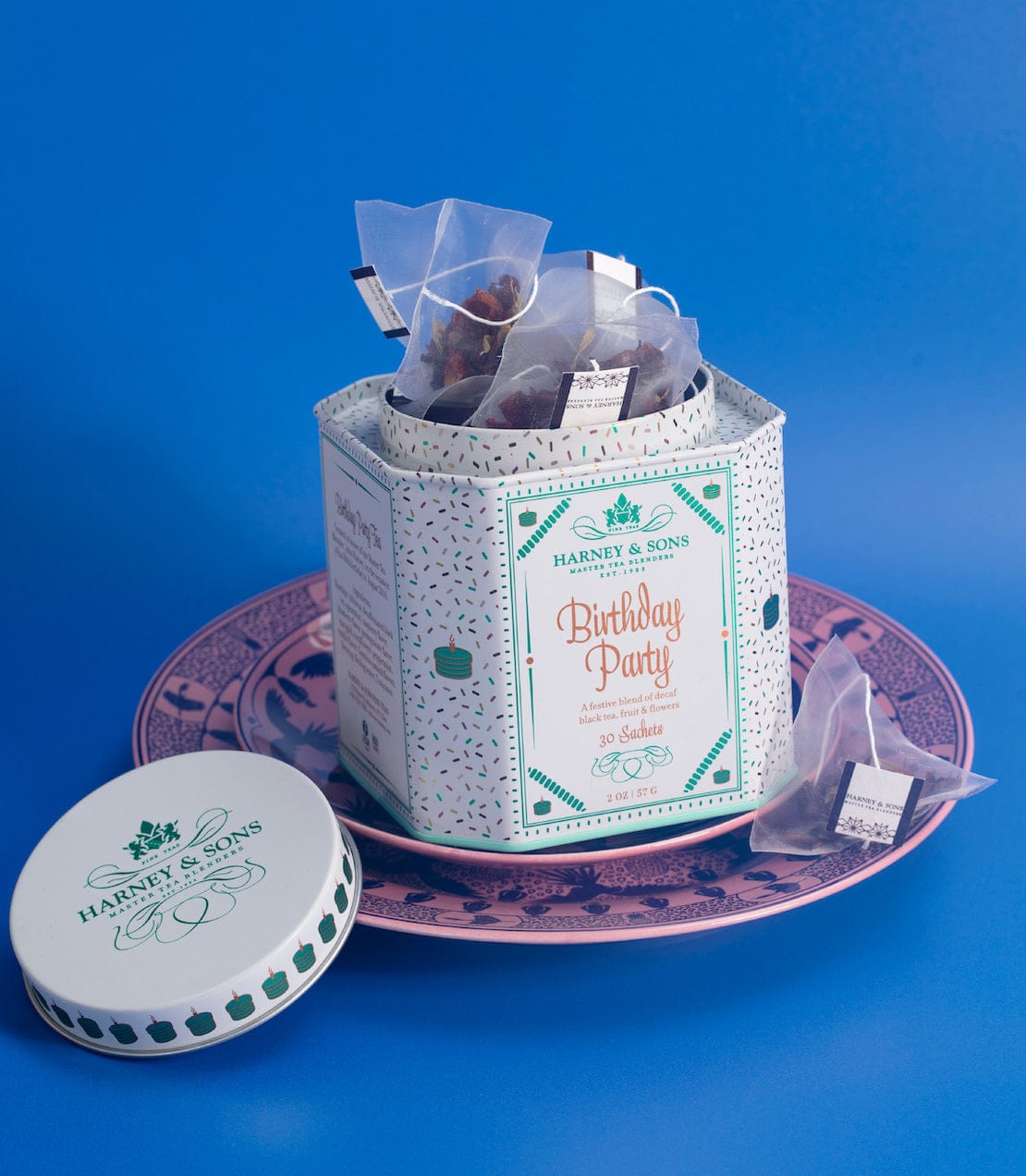 Product Image: Birthday Party, Tin of 30 Sachets