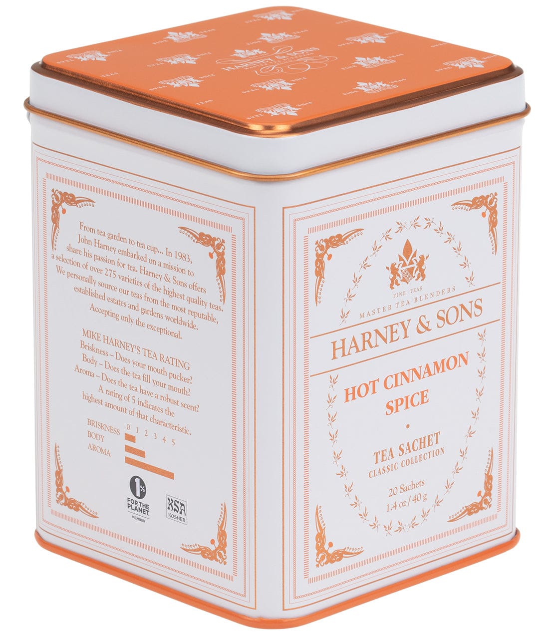 Product Image: Hot Cinnamon Spice, Classic Tin of 20 Sachets