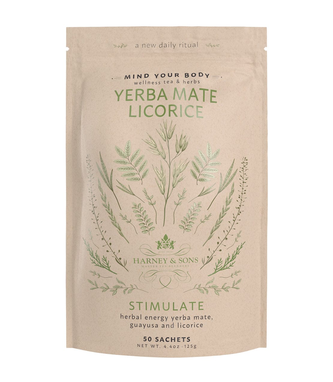 Yerba Mate Licorice, Bag of 50 Sachets image
