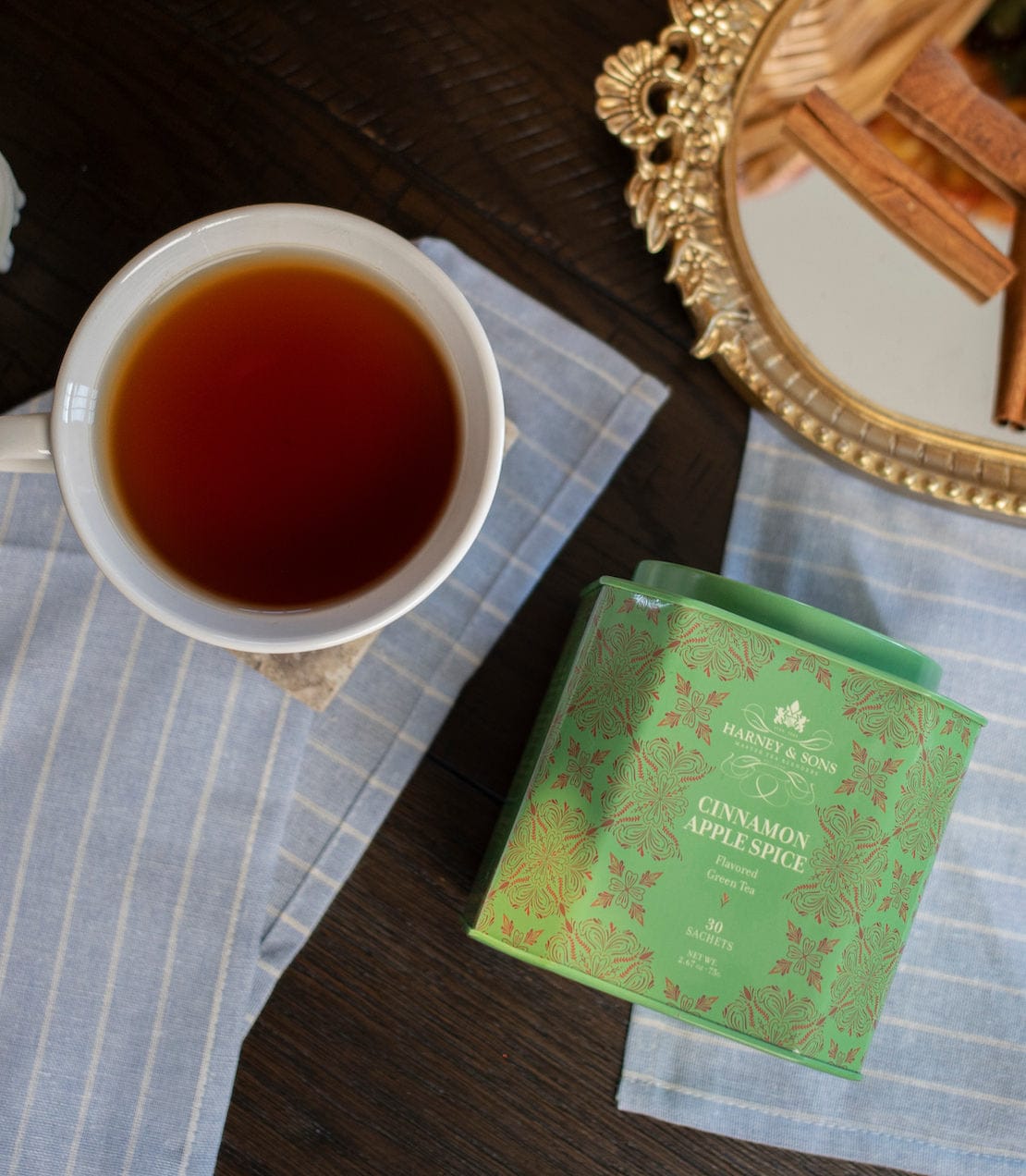 Product Image: Cinnamon Apple Spice, Tin of 30 Sachets