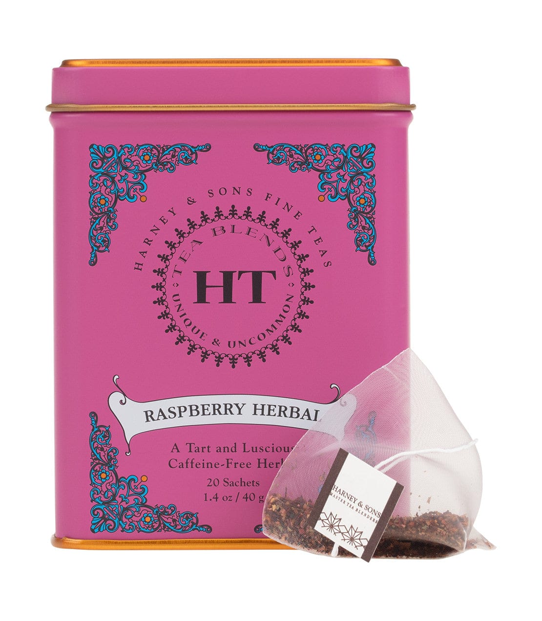 Product Image: Raspberry Herbal, HT Tin of 20 Sachets