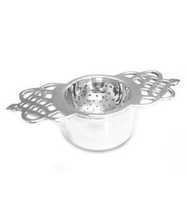 Tea Strainer – Silver Plated, Short Handle image