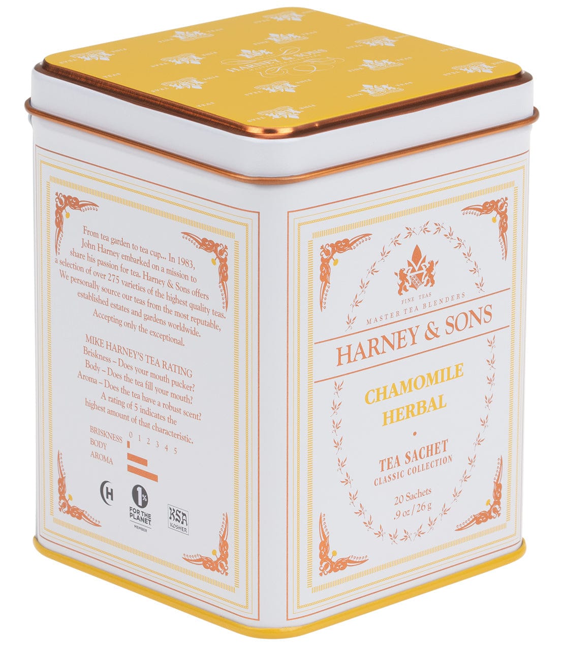 Product Image: Chamomile Herbal, Classic Tin of 20 Sachets