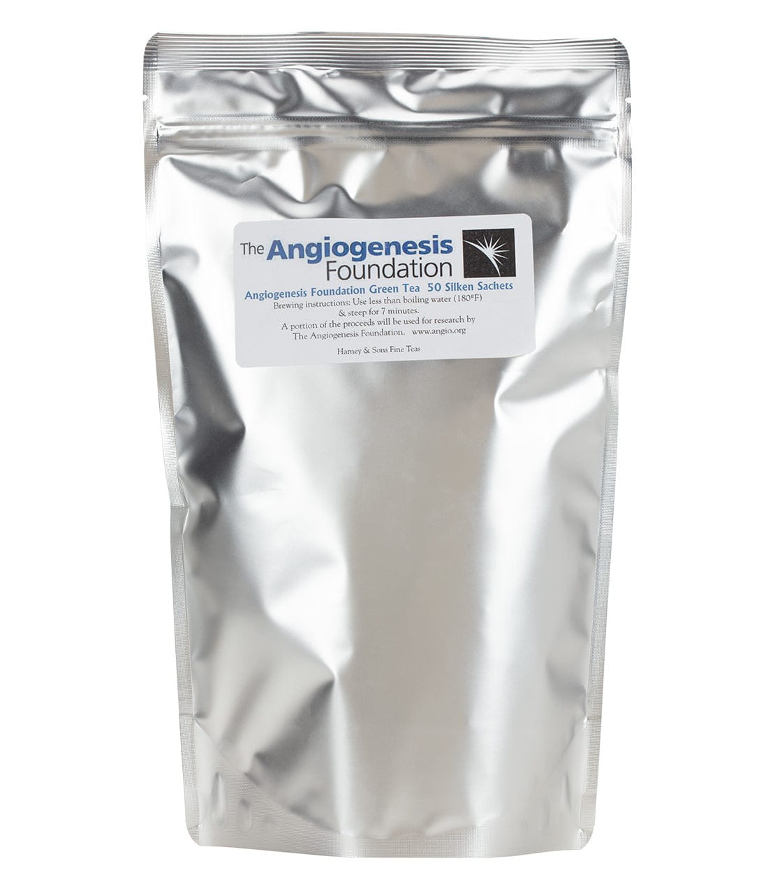 Angiogenesis Foundation Green Tea, Bag of 50 Sachets image