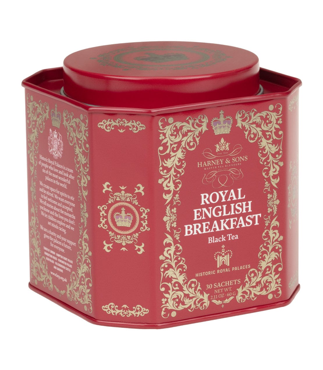 Product Image: Royal English Breakfast, HRP Tin of 30 Sachets