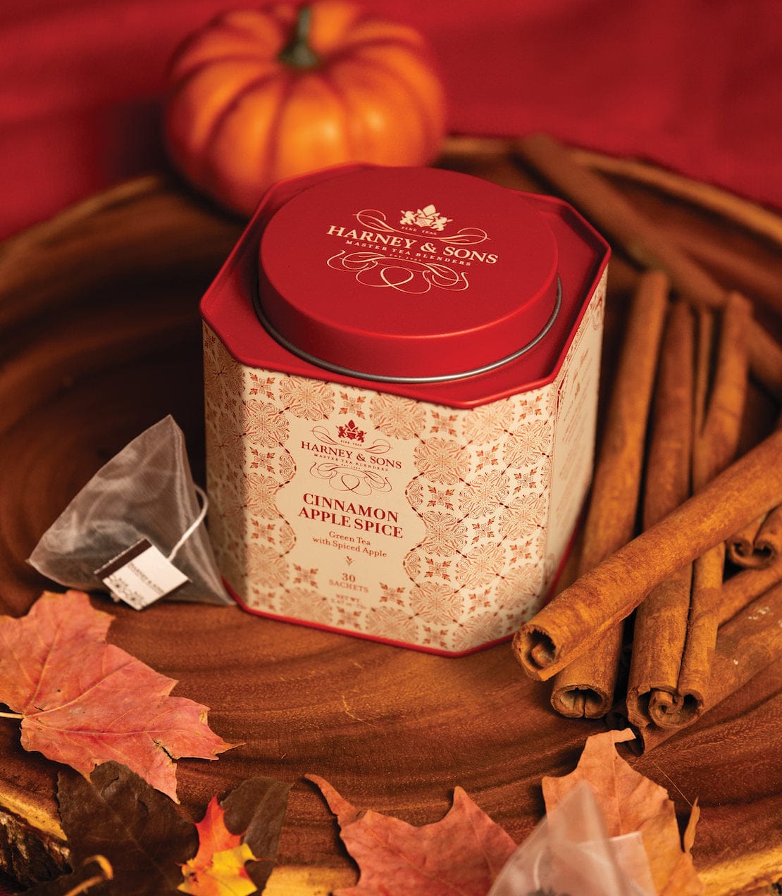 Product Image: Cinnamon Apple Spice, Tin of 30 Sachets