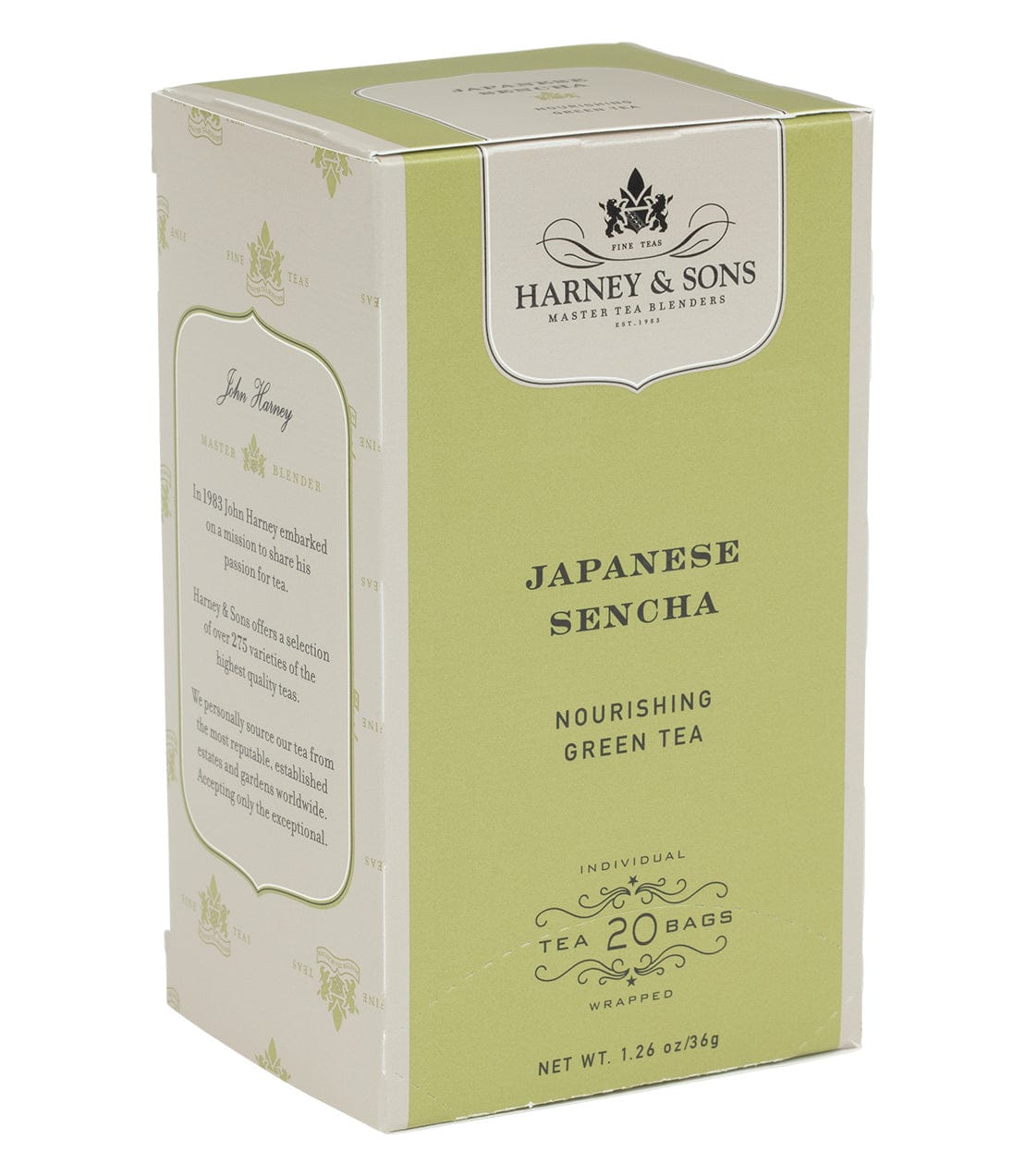 Japanese Sencha, Box of 20 Premium Teabags image
