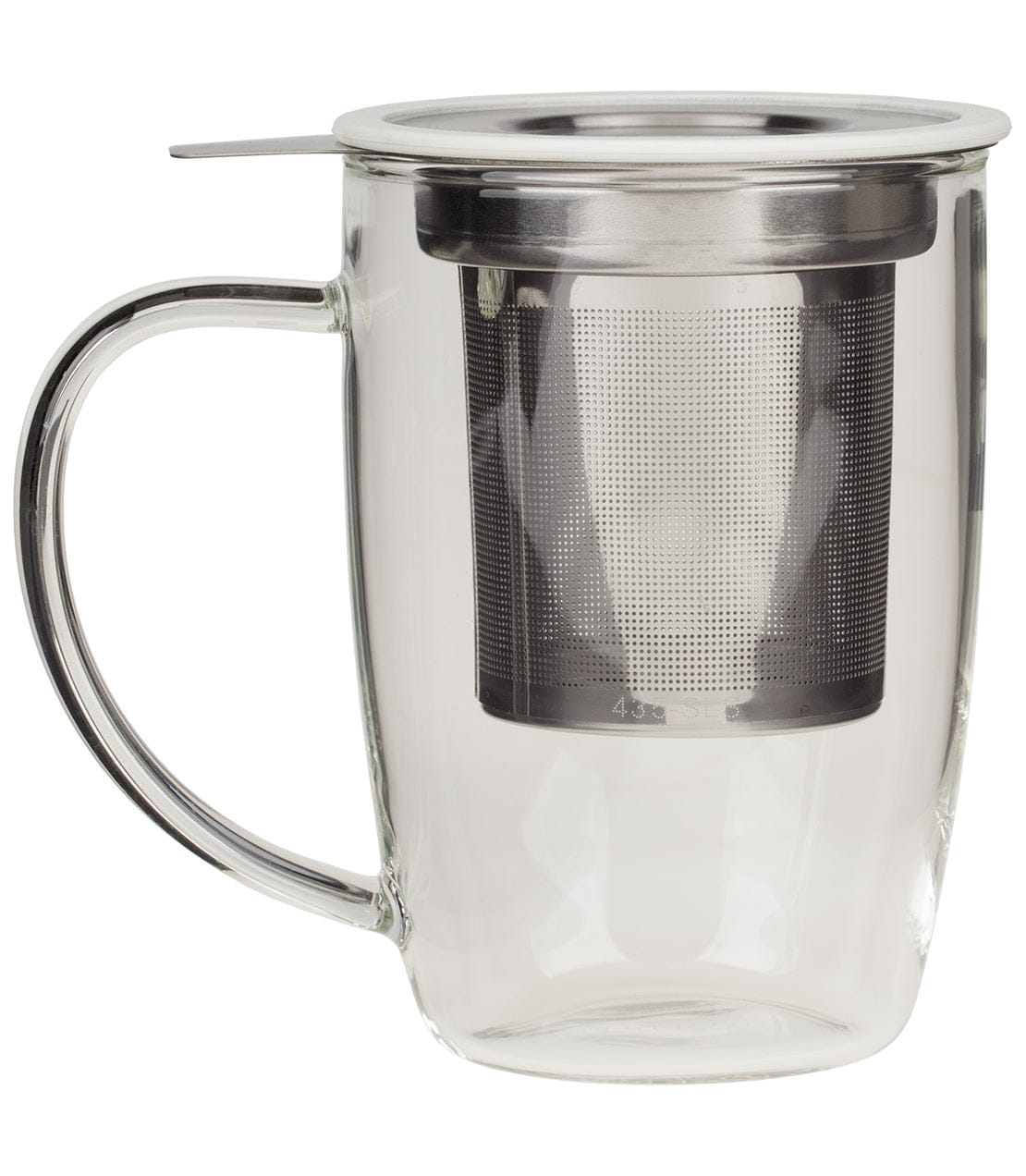 Product Image: NewLeaf Glass Tall Tea Mug (Assorted Colors)