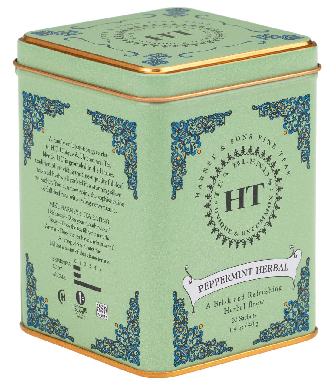 Peppermint Herbal, HT Tin of 20 Sachets image