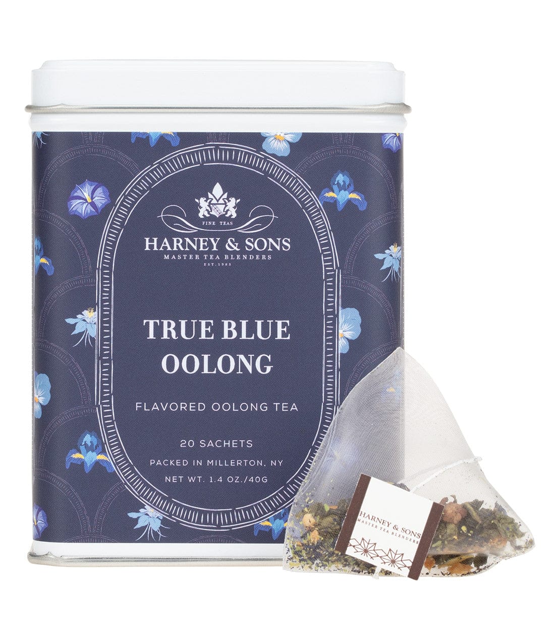 Product Image: True Blue Oolong, Tin of 20 Sachets