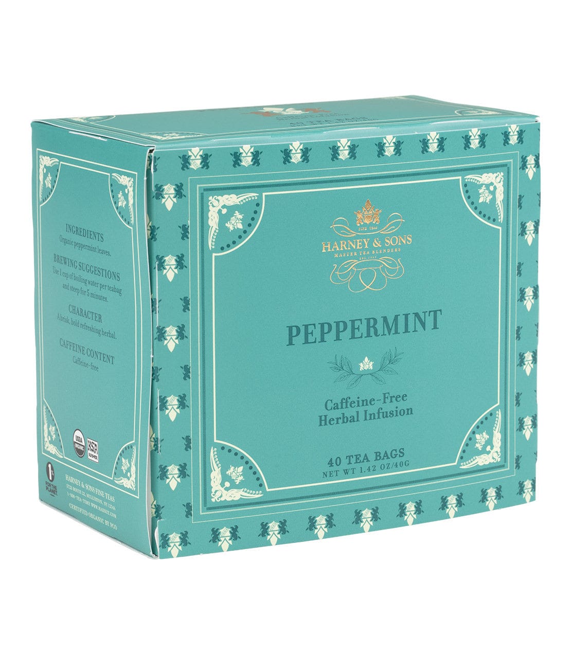 Product Image: Organic Peppermint Herbal Premium Teabags