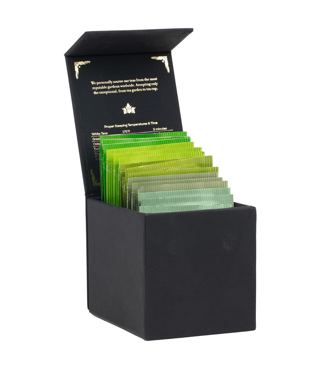 Harney Heritage – Green Teabag Sampler Black Box image
