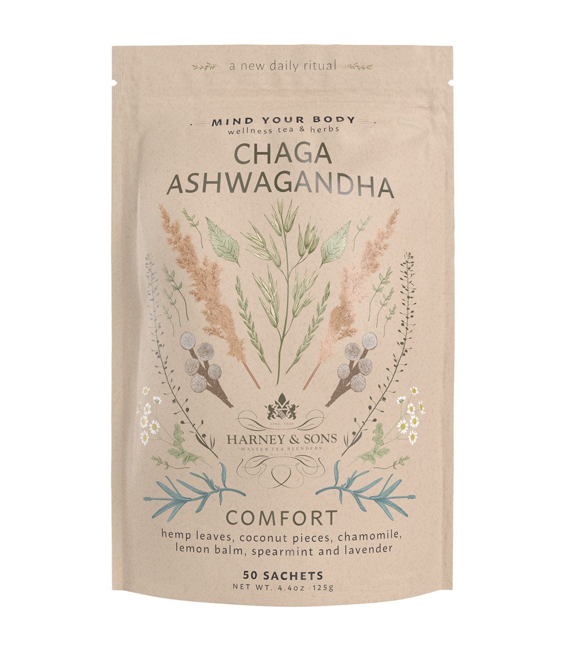 Chaga Ashwagandha, Bag of 50 Sachets image