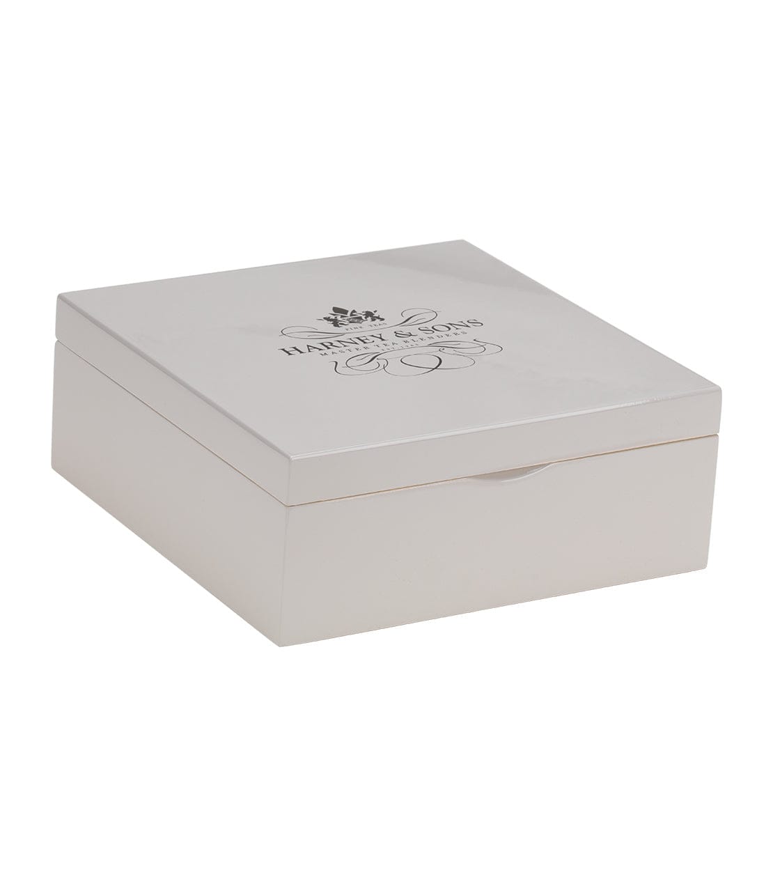 Product Image: Taupe Wooden Heirloom Tea Chest Featuring Nine Teas – Teabags