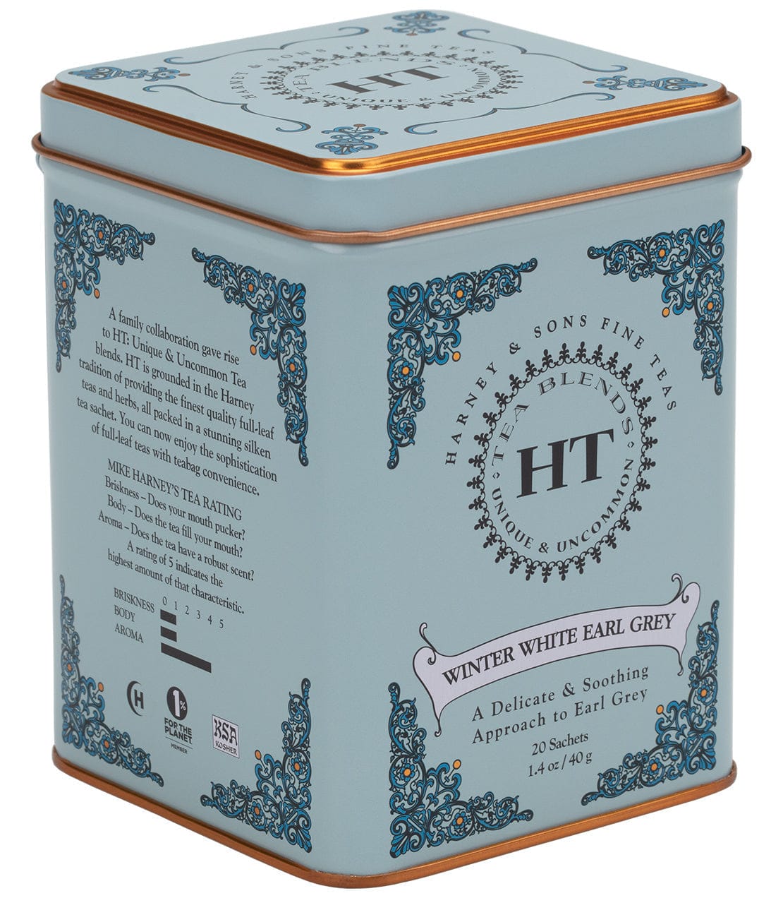 Winter White Earl Grey, HT Tin of 20 Sachets image