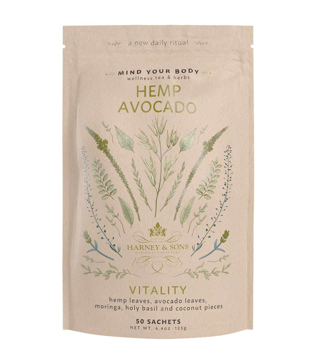 Hemp Avocado, Bag of 50 Sachets image