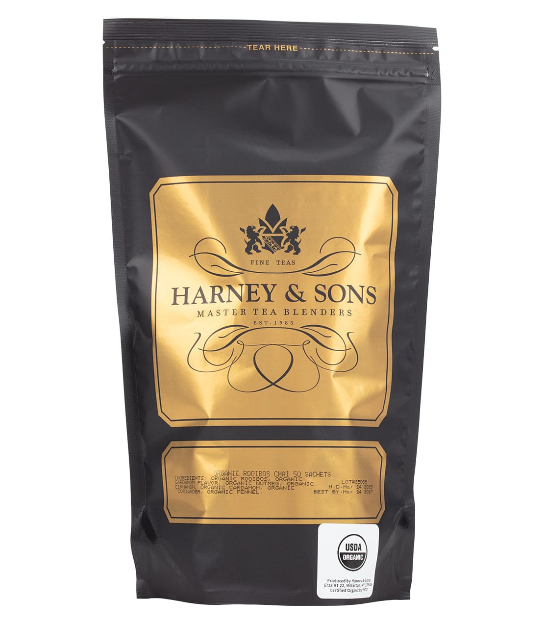 Organic Rooibos Chai, Bag of 50 Sachets image