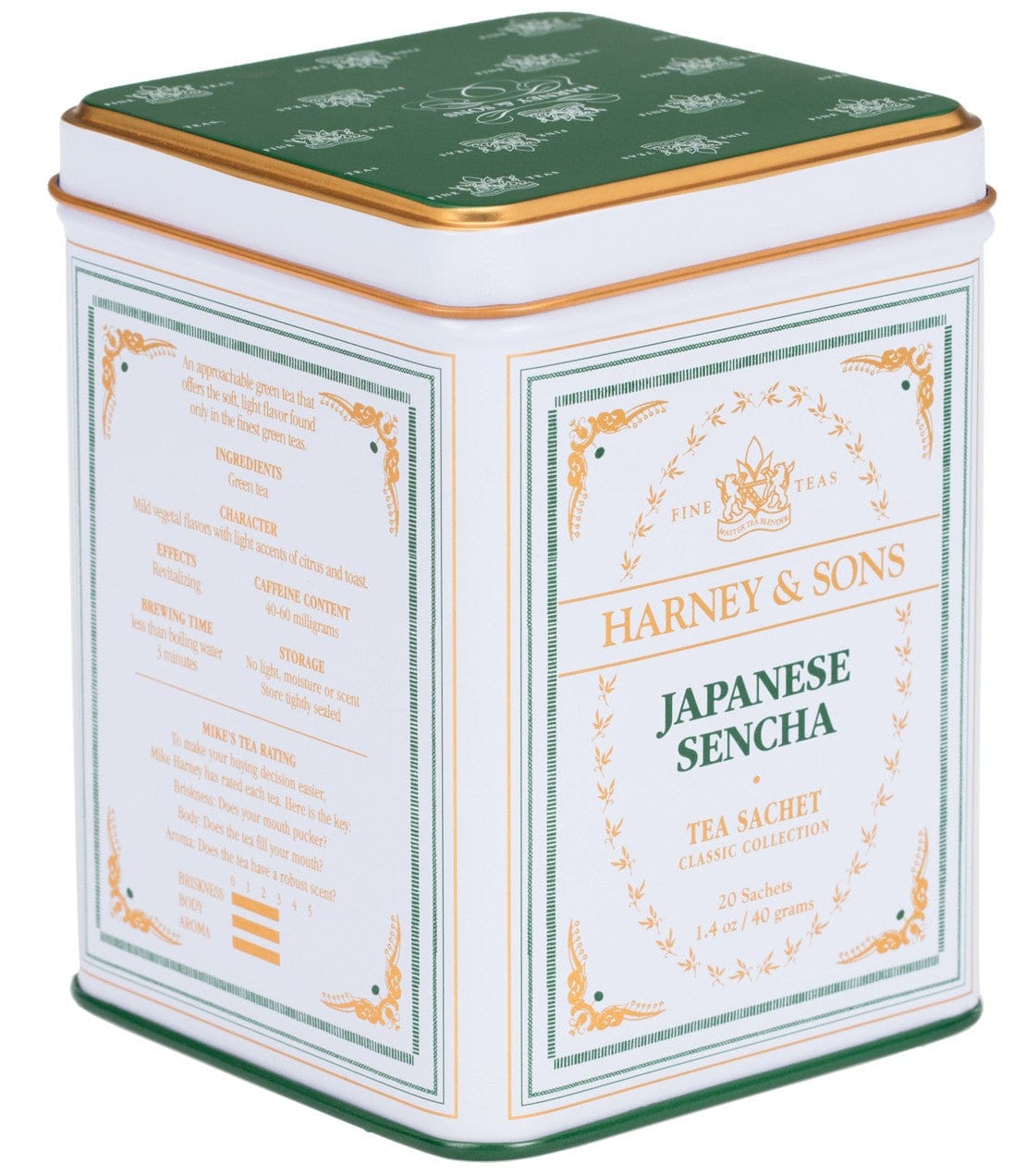 Product Image: Japanese Sencha, Classic Tin of 20 Sachets